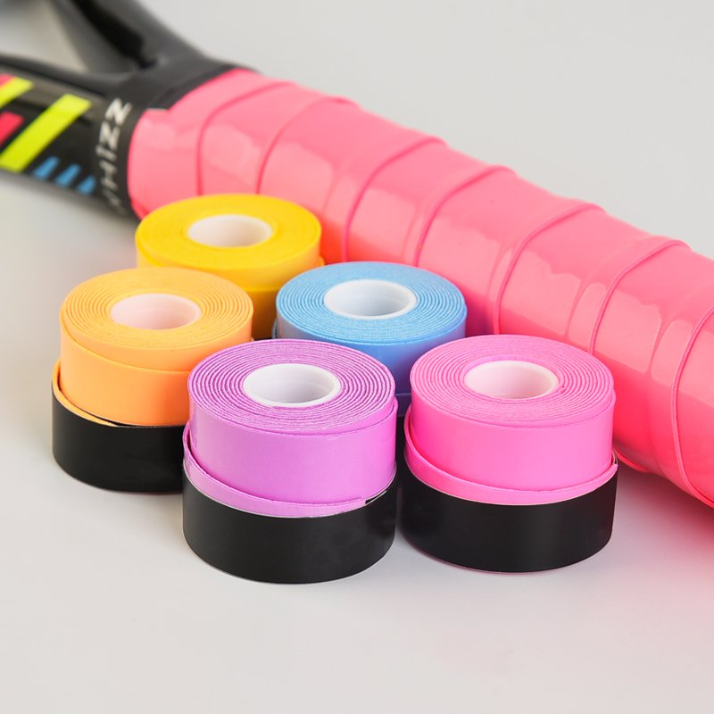 custom Long-Lasting 0.5MM thickness super tacky Overgrip for Durable Performance - Perfect for Tennis, Padel, Badminton and More