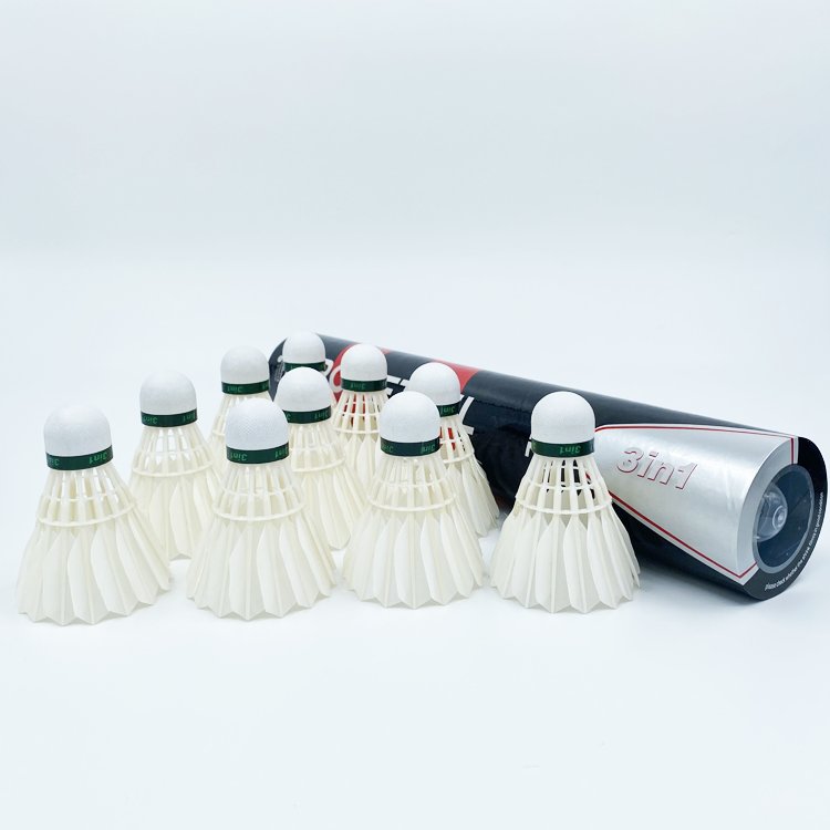 3in1 Factory Direct Sale durable stable top grade duck feather professional badminton shuttlecock for sports training
