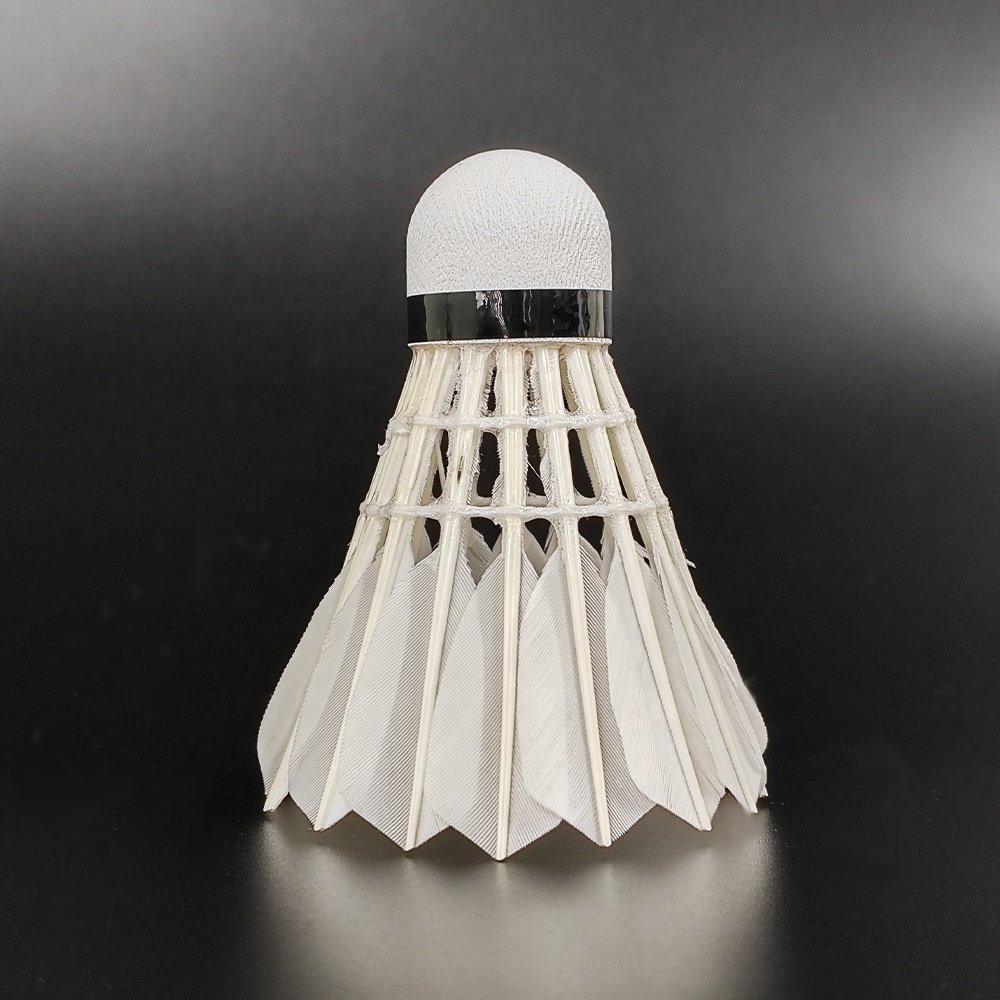 DuRun Best Sale Durable Official Standard Size Goose Feather Training Badminton Shuttlecock