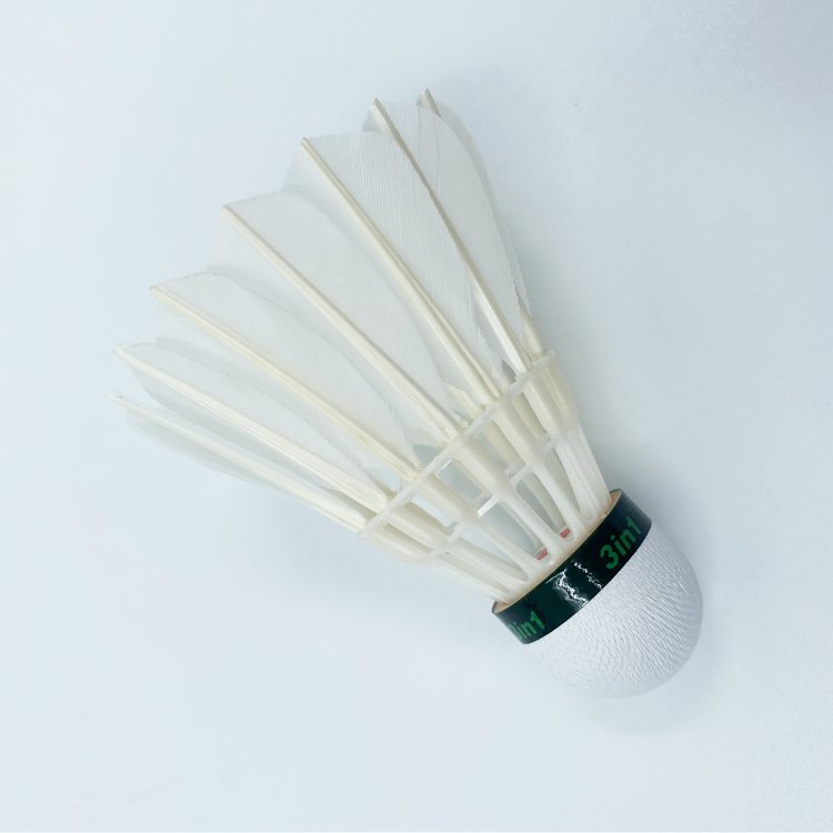 Goose Feather D45 Badminton Shuttlecocks 3in1 Shuttlecock Good Quality High Durability and Stability