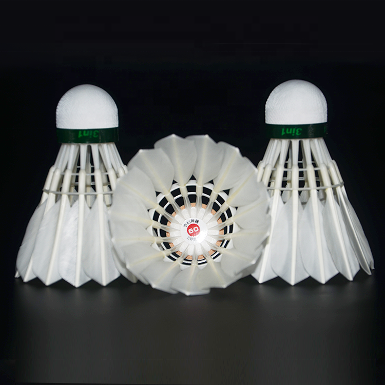Stable and Durable Duck Feather Badminton Shuttlecock China Manufacture Supplier Hybrid 3in1 Shuttlecock for Competitions