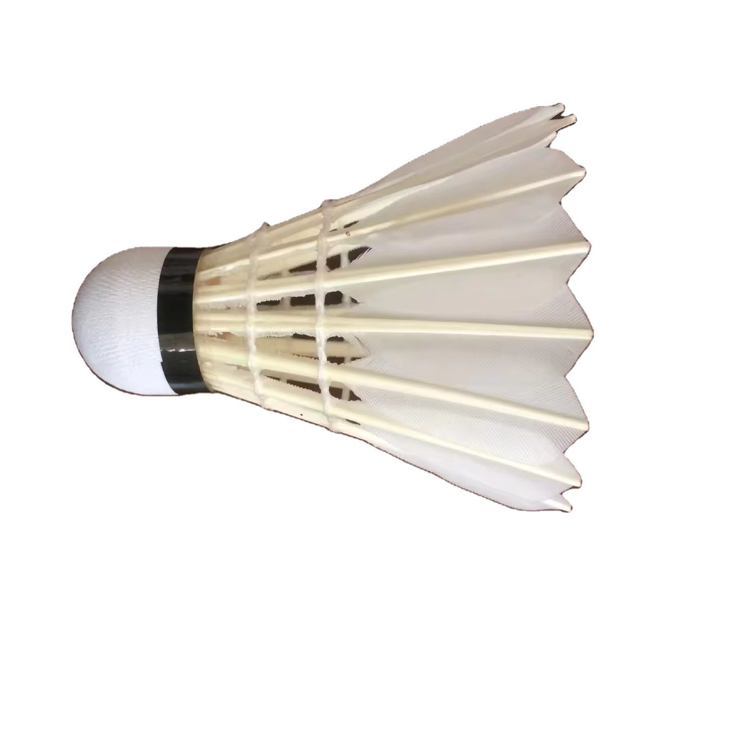 Manufacturers direct sales of high quality rocket white goose feather super white badminton outdoor indoor universal badminton