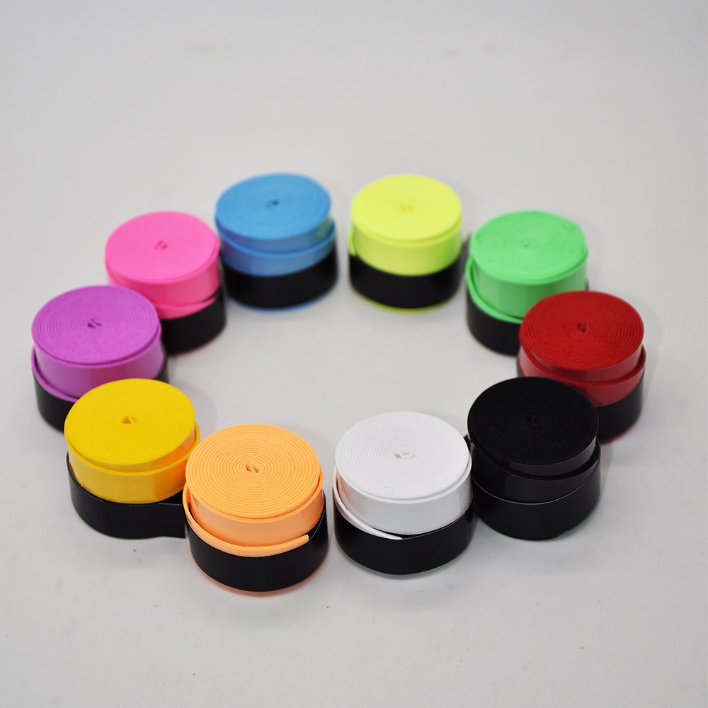 OEM Padel Racket Grip Tape Badminton Grip Custom Tennis Overgrip 60PCS/BOX CN;GUA KELIST 0.7mm K300 0.5 PU Professional Player
