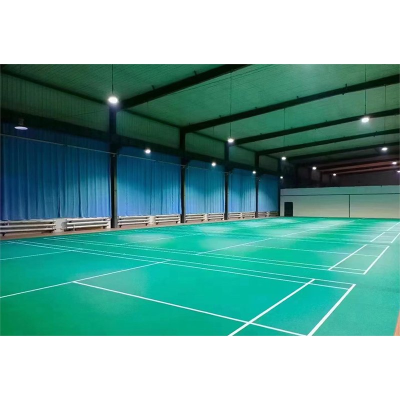 Customized Virgin Vinyl PVC Material Easy-installed Indoor Sports Floor for Shuttlecock Badminton Sport Court