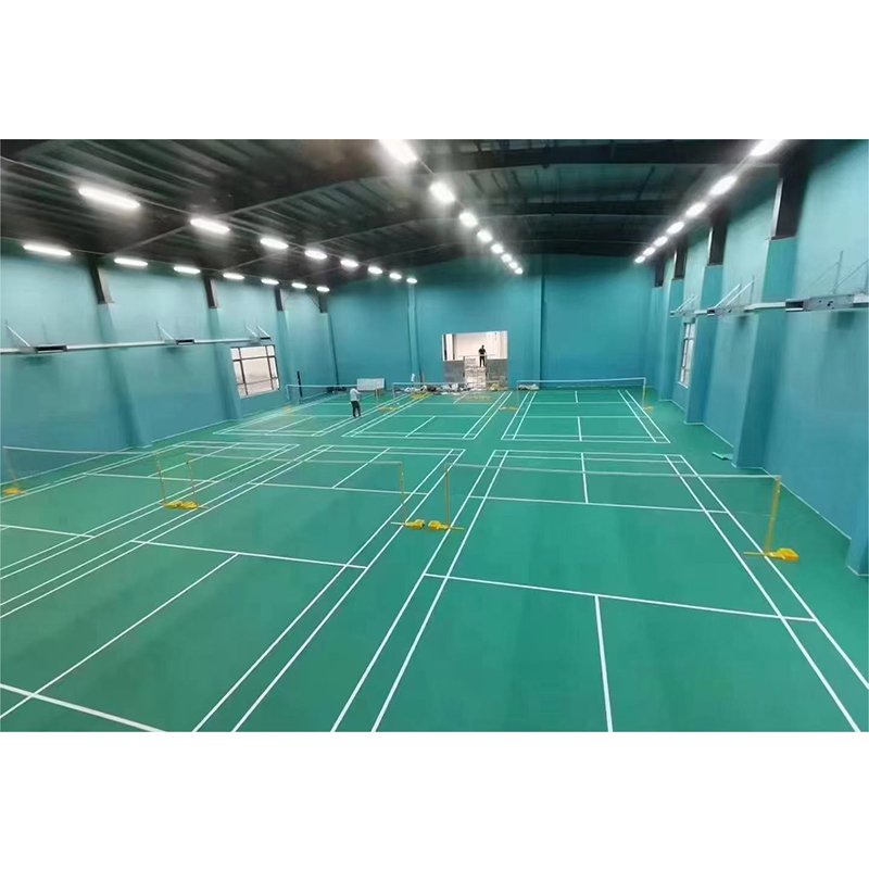 Customized Virgin Vinyl PVC Material Easy-installed Indoor Sports Floor for Shuttlecock Badminton Sport Court