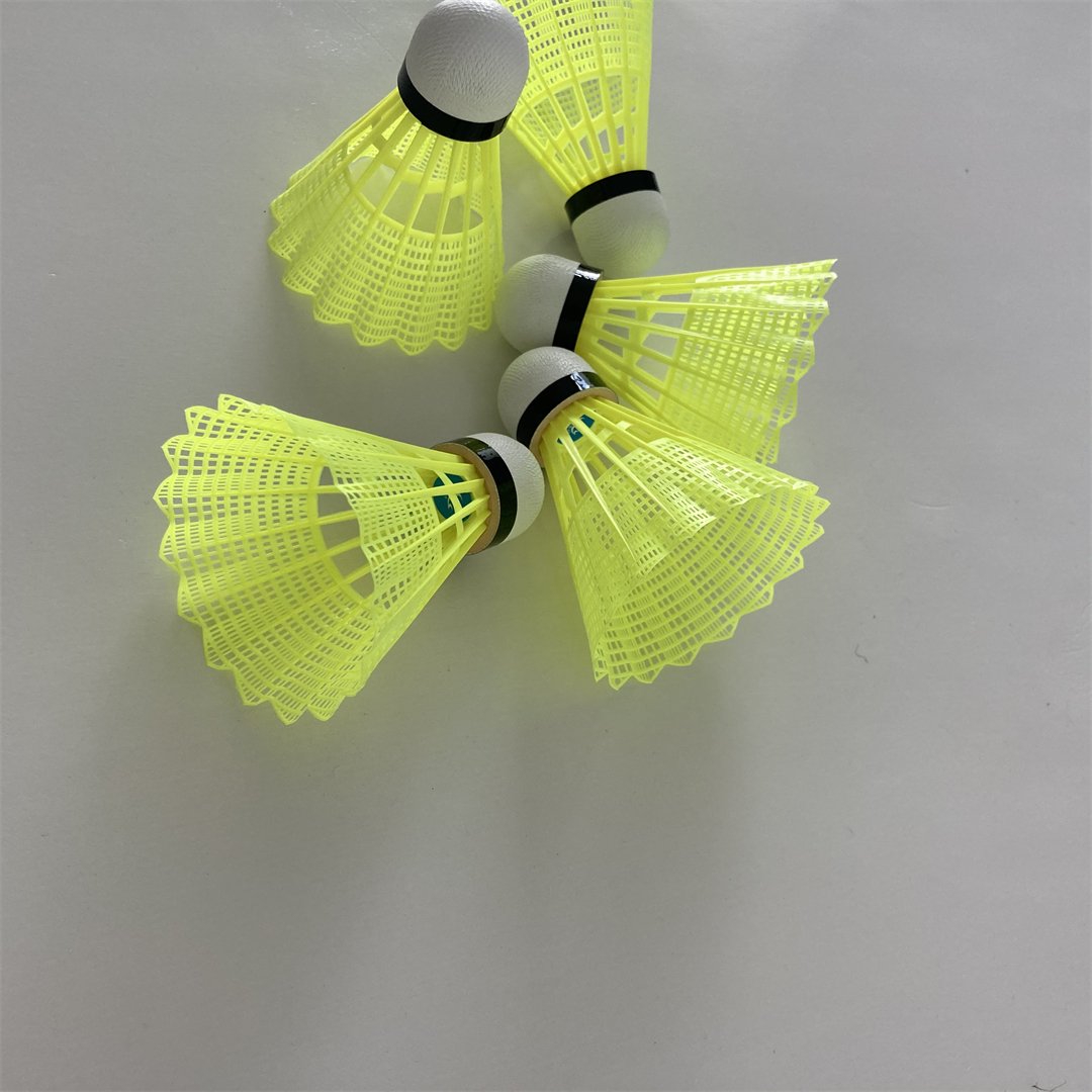 6 Pcs/Set High Quality Indoor Outdoor Sport Nylon Badminton Shuttlecocks Training Cork Nylon Badminton Balls