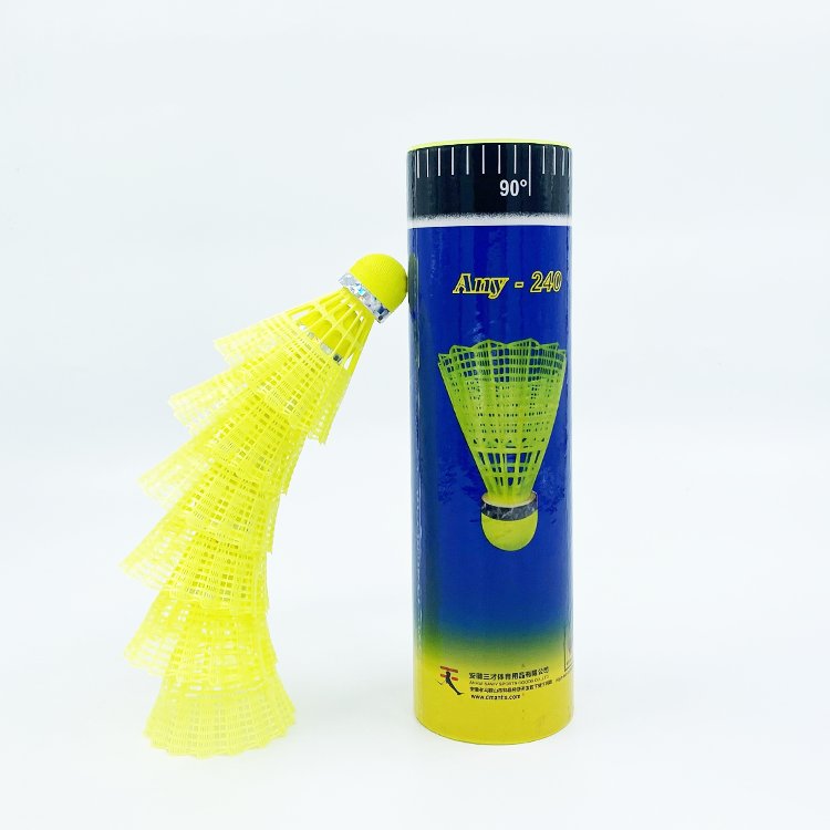 High Speed Nylon Badminton Shuttlecocks Badminton Plastic Batting Training Batting Training Hitting Practice