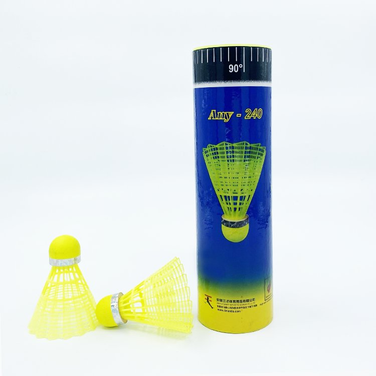 High Speed Nylon Badminton Shuttlecocks Badminton Plastic Batting Training Batting Training Hitting Practice