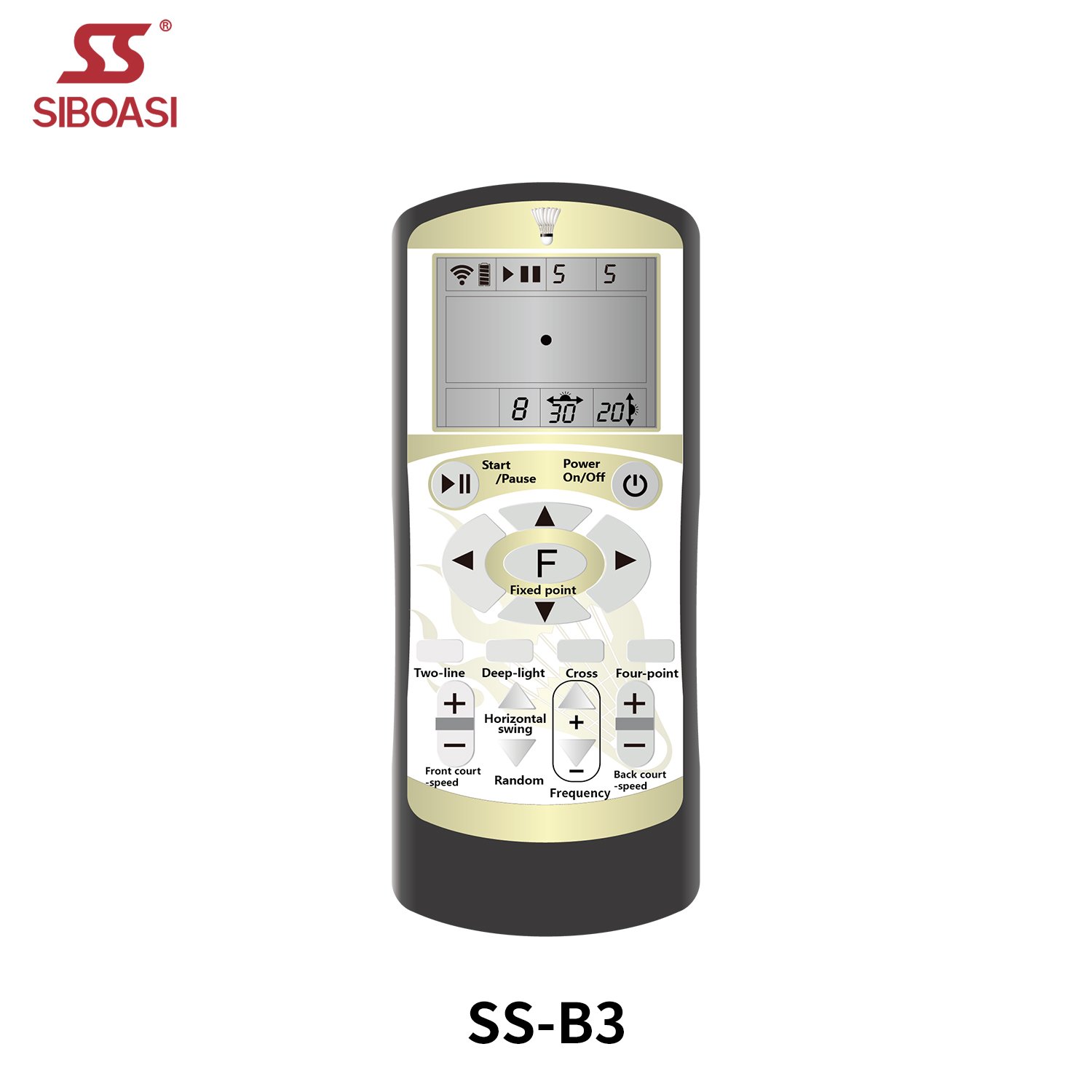 SIBOASI Shuttlecock Launcher B3: The Ultimate Shooting Machine For Badminton Fans!
