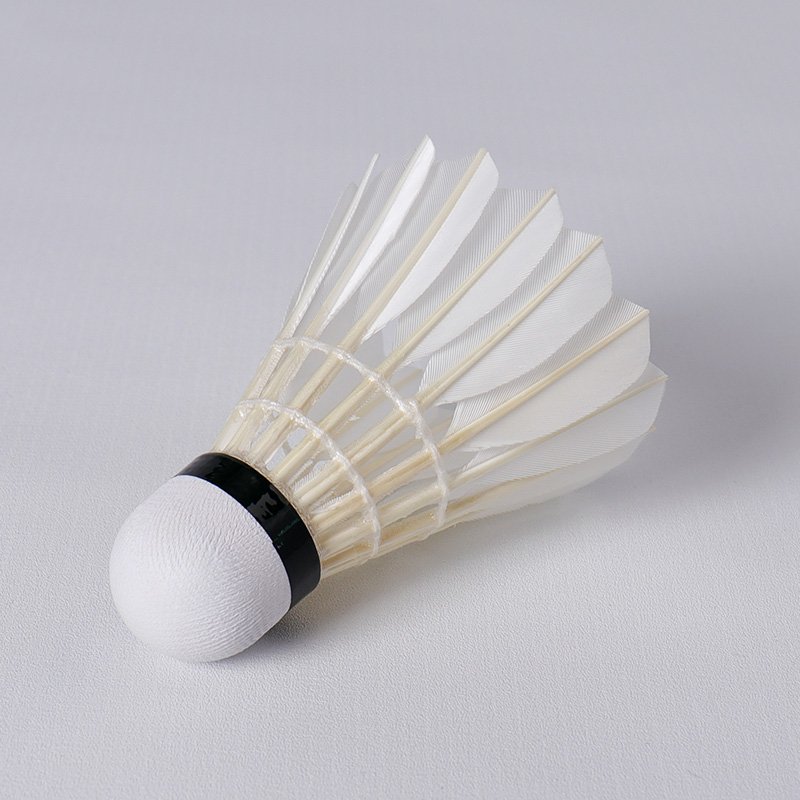 Oem Available Sale Class A Goose Feather Custom Aeroplane Speed 74-79 12pcs Badminton Ball Shuttlecock For Training