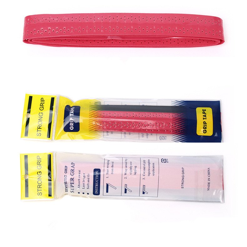 All Kinds of Overgrip de Tenis Sticky Soft PU Tennis Over Grip Tape Tacky Badminton Racket Overgrip Perforated