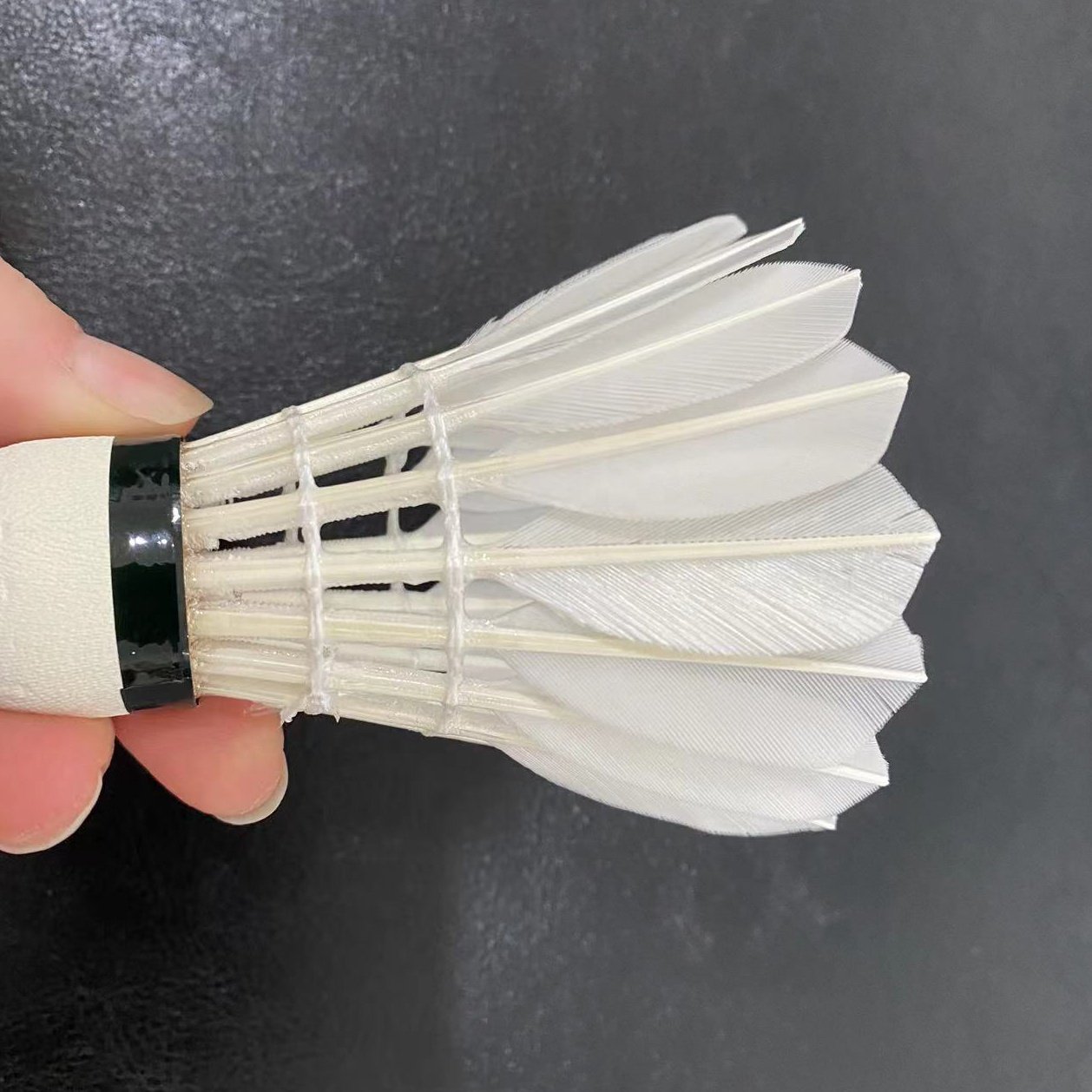 lingmei 90 Pro natural cork class a goose feather badminton shuttlecocks for international tournament