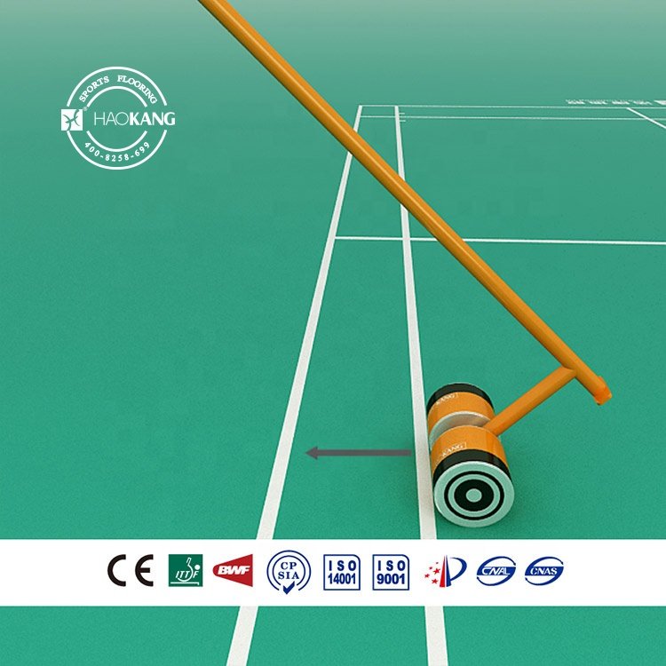 BWF Approvaled Haokang Moveable Badminton Net Pillar/Net Post for competition