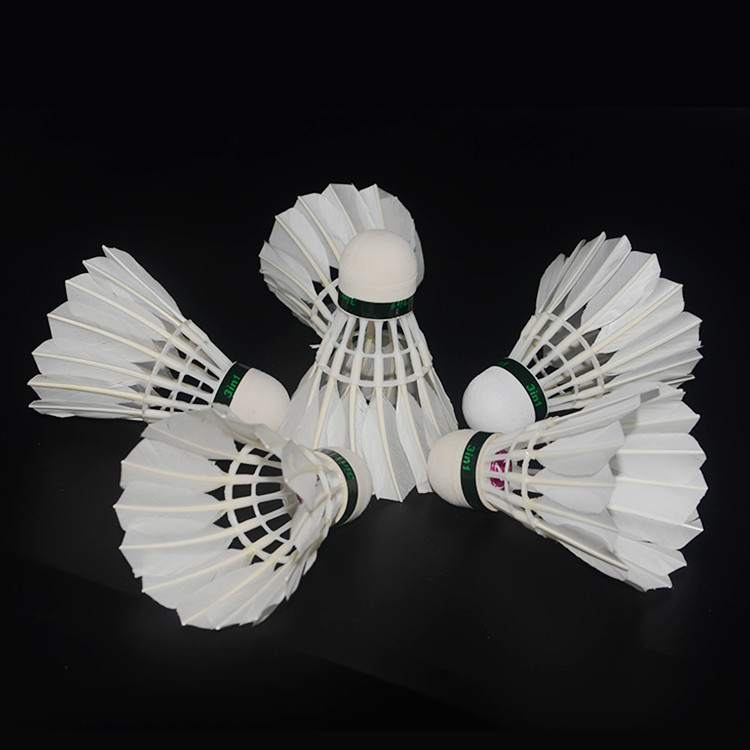 2022 EVA Cork 3in1 Badminton Shuttlecocks Goose Feather High Speed Training Balls, Pack of 12 Indoor Outdoor Sport