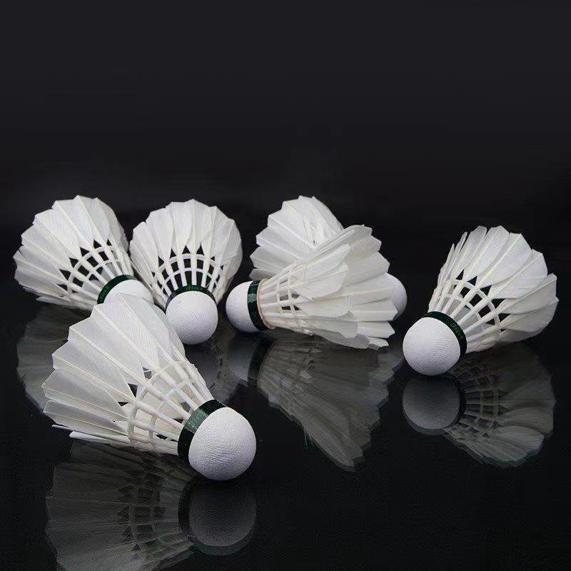 Factory High Quality Durable and Stable 3in1 Badminton Shuttlecock Goose Feather Class 1 Best Seller For Europa League
