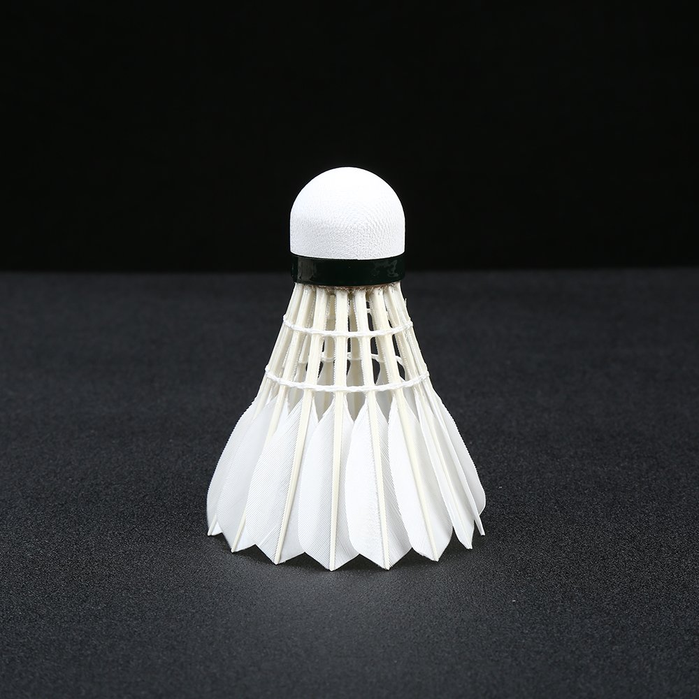 Lingmei GREEN Shuttlecock Factory Direct Selling Competition Badminton Sandwich Head Selected Dongbei Goose Sword Feather 5.0