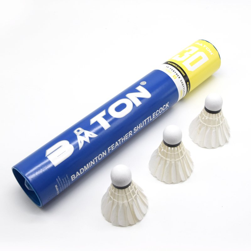 Baton BT-30 birdie badminton shuttlecock goose feather same as AS09