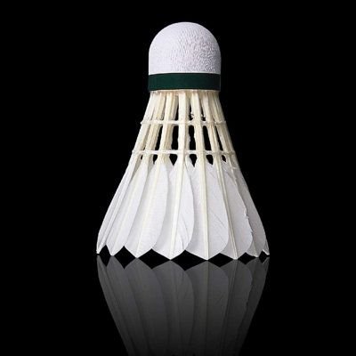 Custom Professional Badminton Shuttlecock Goose Feather Material Sea Head Logo Duck Cork Pcs Best Quality Professional Sport