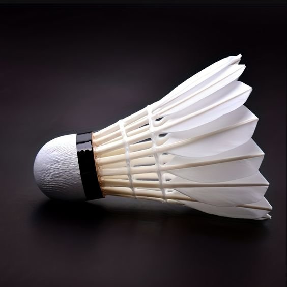 Custom Professional Badminton Shuttlecock Goose Feather Material Sea Head Logo Duck Cork Pcs Best Quality Professional Sport