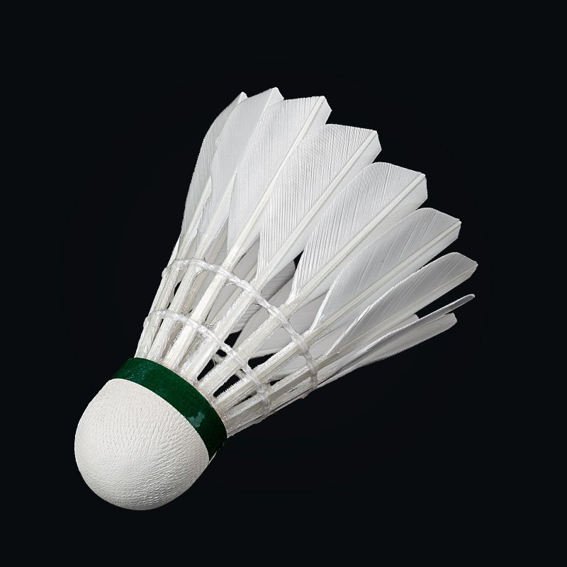 Super Durable Half Feathered Duck Feathers for Badminton Shuttlecocks PU Cork Head Training Shuttle OEM Supported