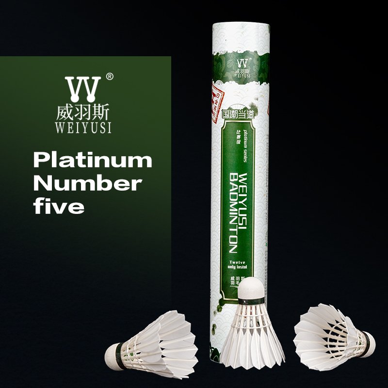 Factory Supply Durable Duck Feather Badminton Shuttlecocks Customized OEM Training Shuttles with Cork Head for Sports Training