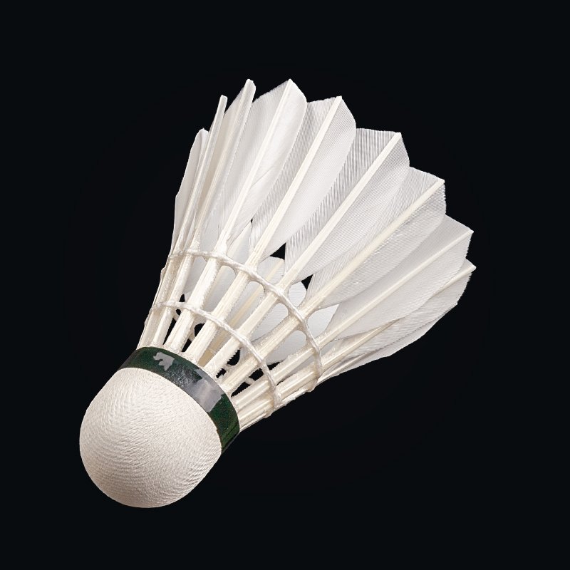 Factory Supply Durable Duck Feather Badminton Shuttlecocks Customized OEM Training Shuttles with Cork Head for Sports Training