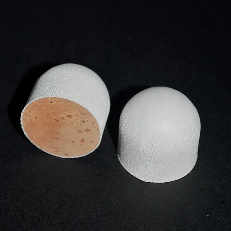 Factory Natural Soft Wood Shuttle Badminton Head High Quality Nature Wood Material Raw Cork for Badminton Shuttlecock