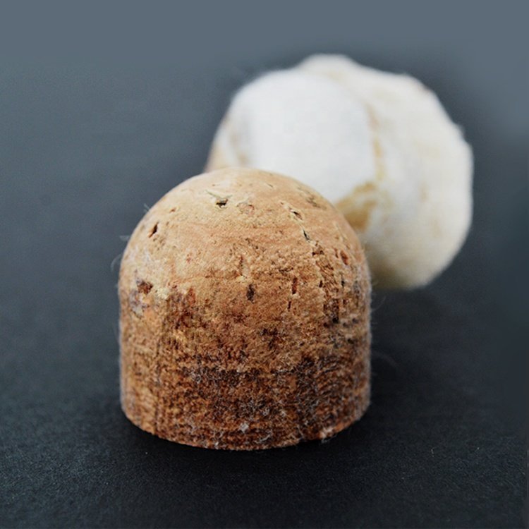 Factory Natural Soft Wood Shuttle Badminton Head High Quality Nature Wood Material Raw Cork for Badminton Shuttlecock