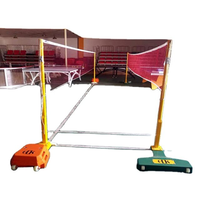 Multi-functional Volleyball Badminton Post For School Portable Movable badminton post Badminton Net Stand Pole