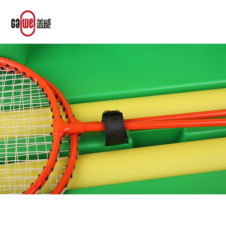 Badminton playing set for children and adult outdoor training