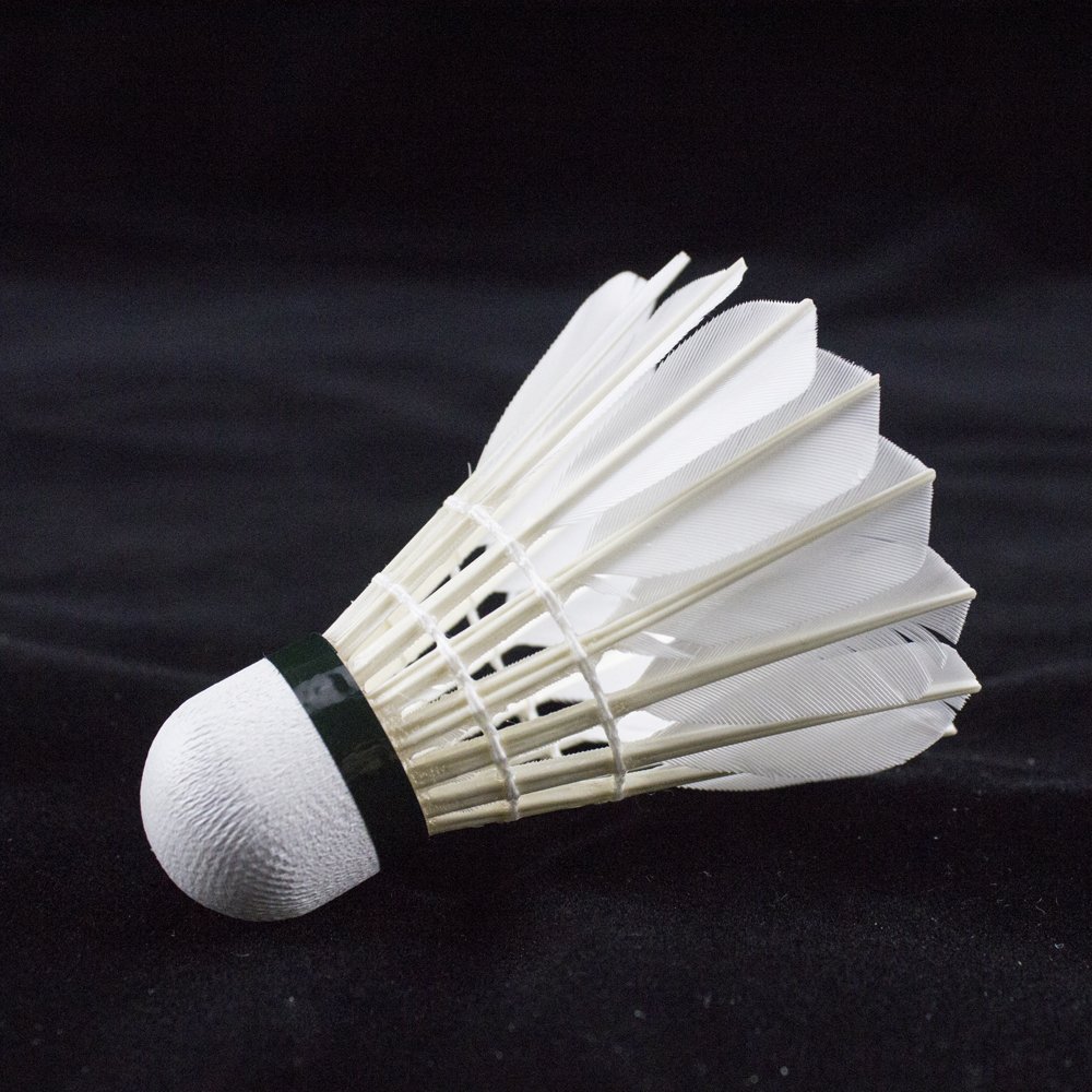 Hot selling sports goods goose feather shuttlecock badminton for training
