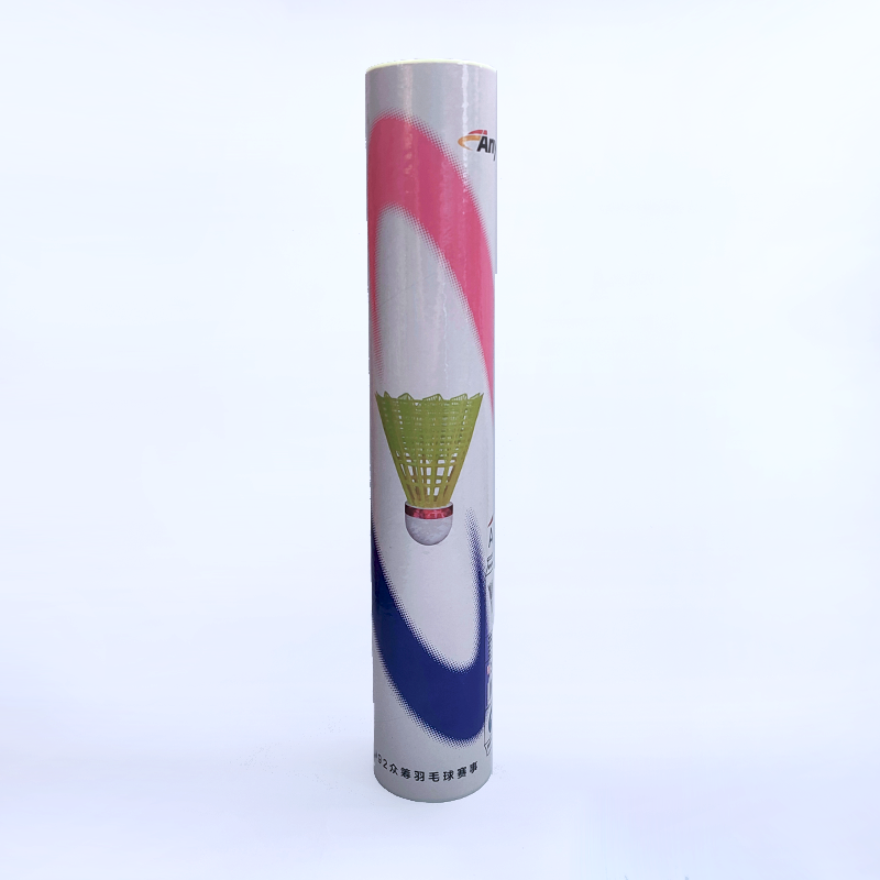 Durable Cheap Nylon Training Shuttlecock Yellow Nylon Leaf Nylon Badminton Shuttlecock Badminton