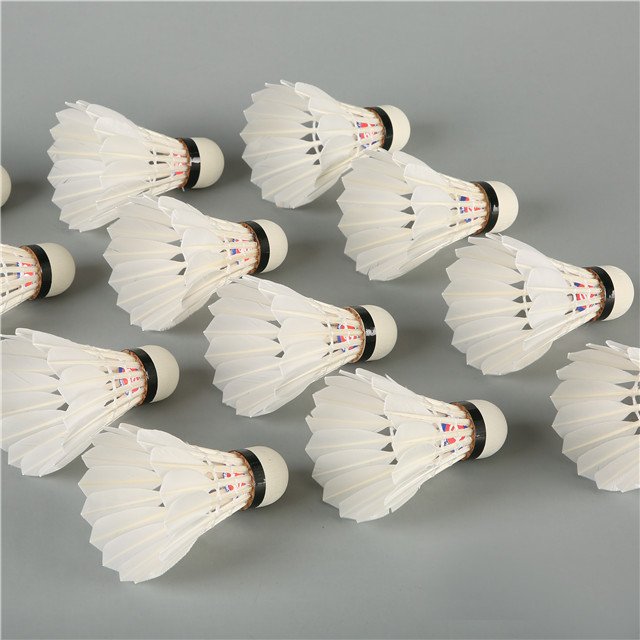 High Quality Goose Feather Badminton Shuttlecock Lingmei 60 Pink Most Durable Shuttles