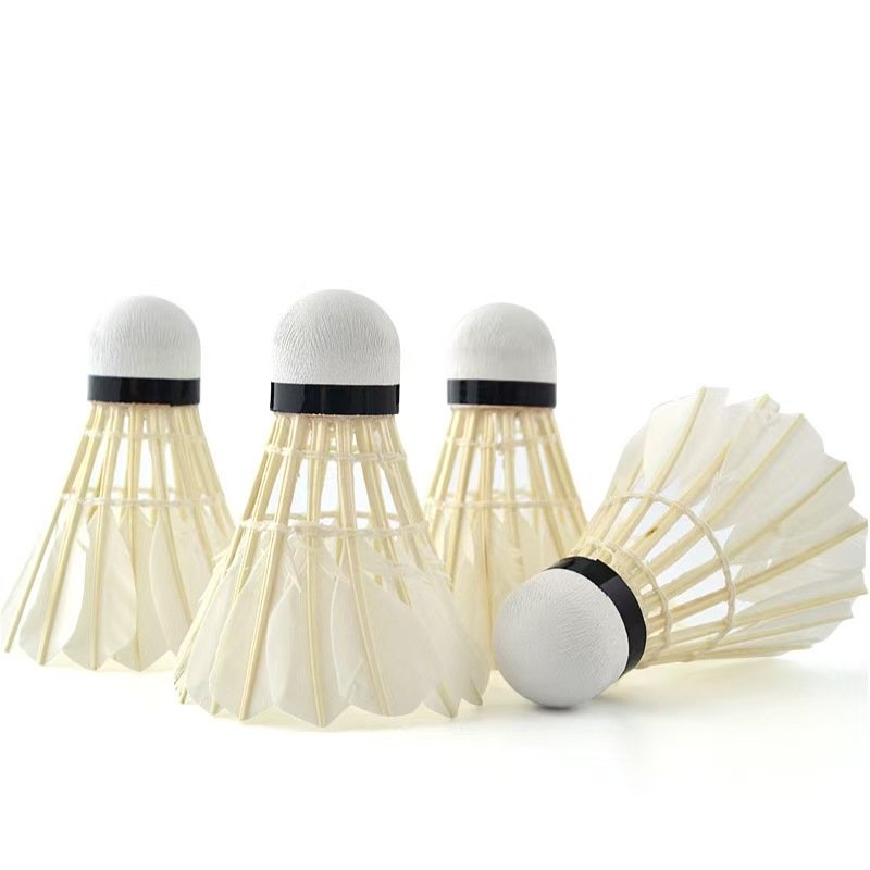 Professional Grade Feather Shuttlecocks - Engineered for Tournament Play and Training