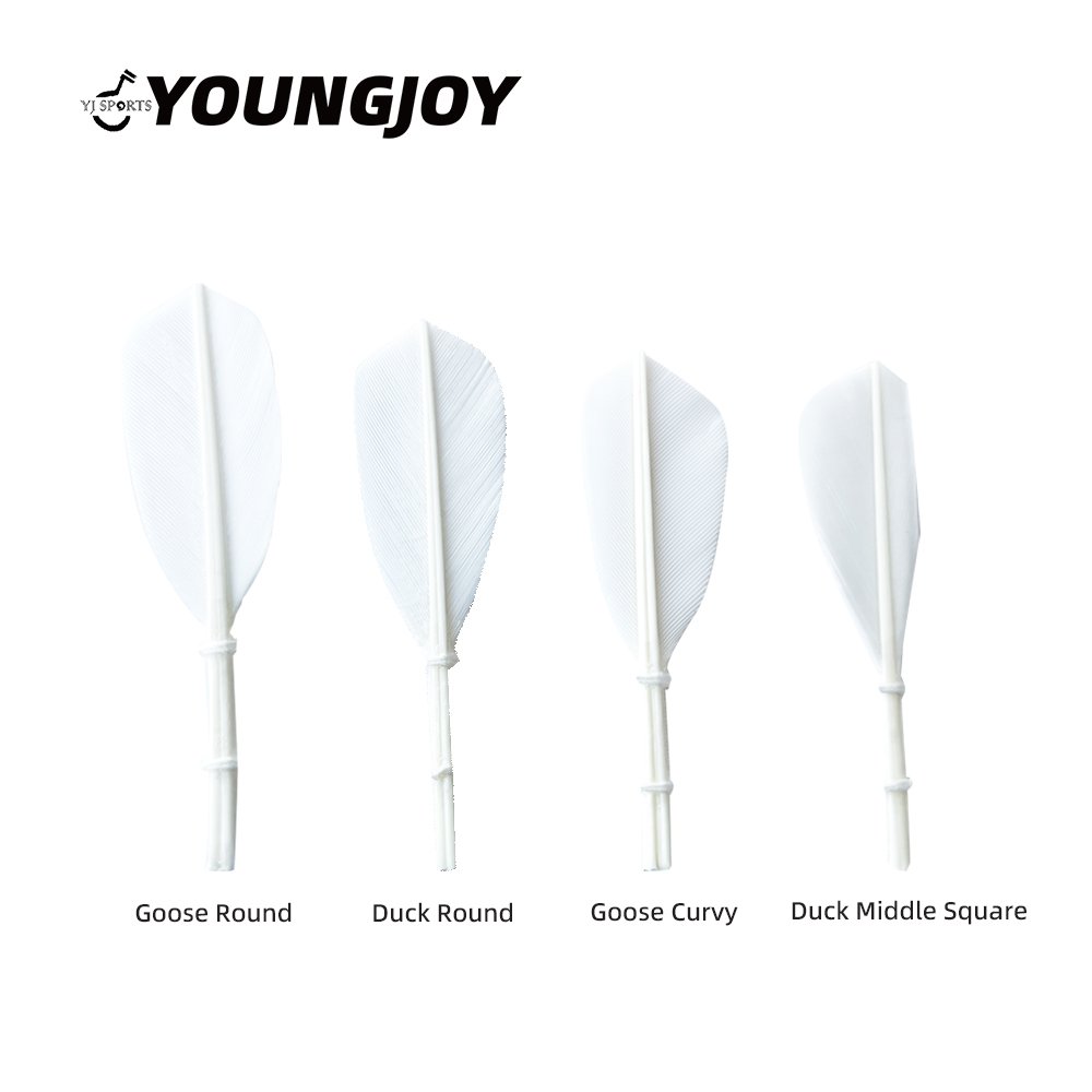 YOUNGJOY Shuttlecock Badminton goose Feather shuttlecock Composite Head durable club training shuttlecock