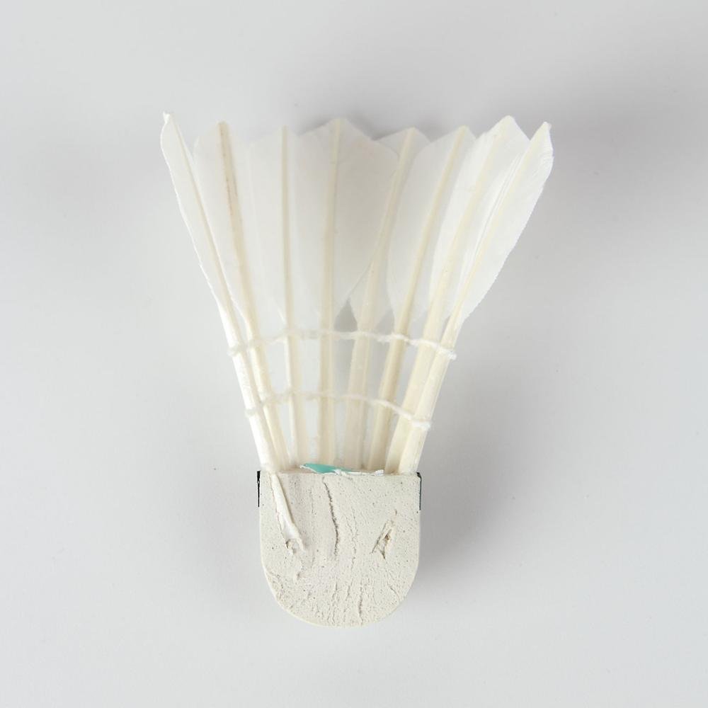 DECOQ factory price durable cheap duck feather badminton shuttlecock for badminton racket