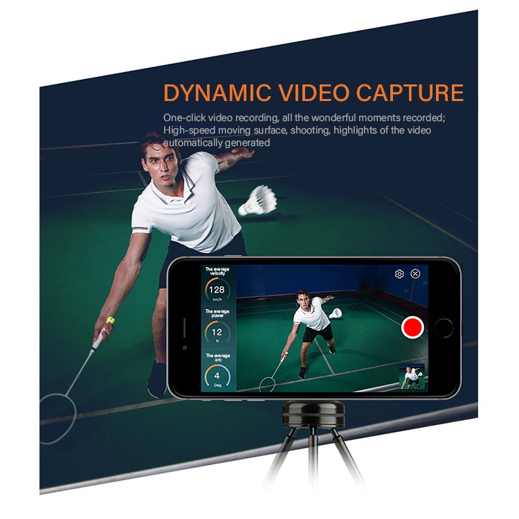 Badminton Sensor Racket Tracker Motion Detector