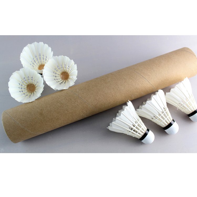 High quality Two-layer Cork Head Goose Feather Badminton Shuttlecocks