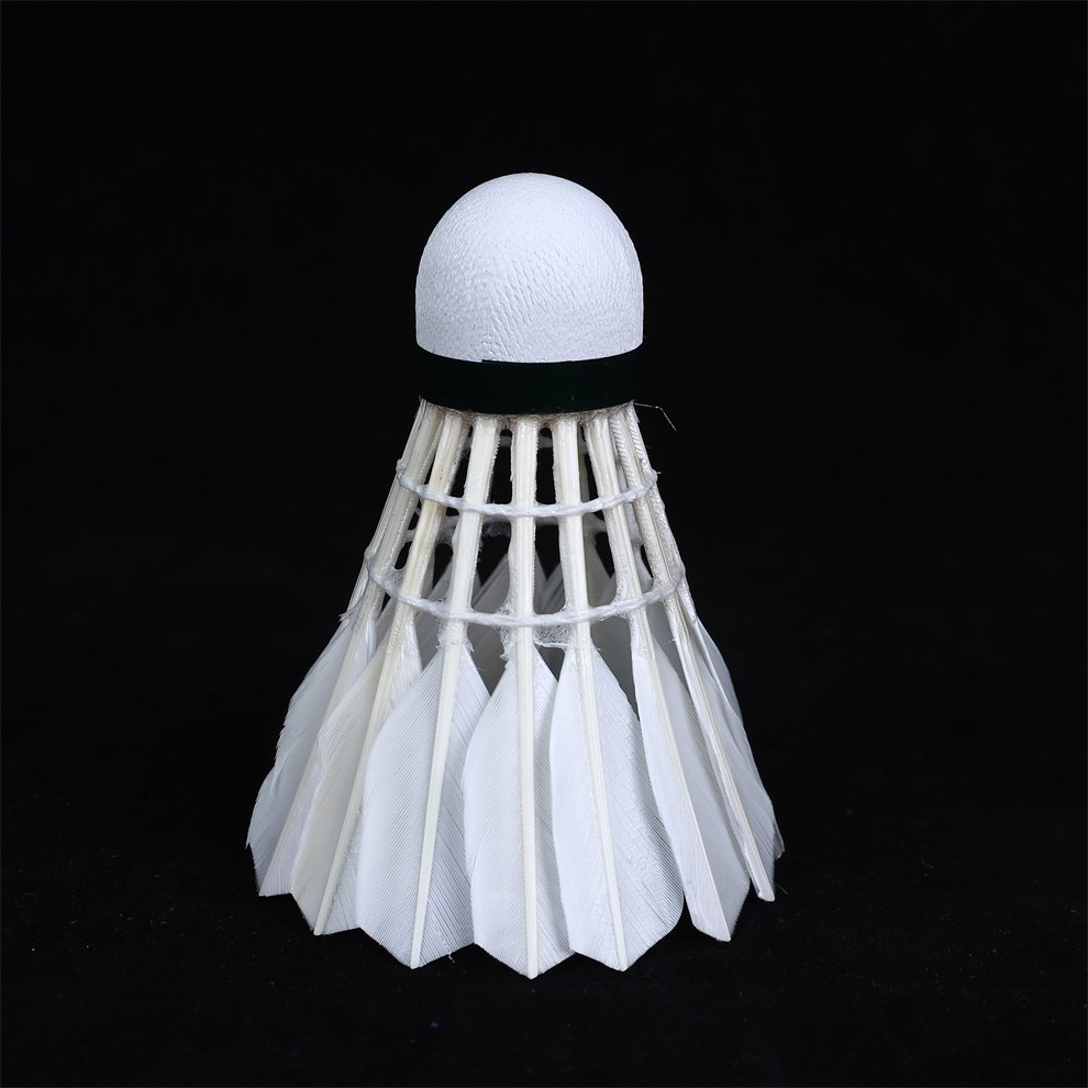 Goose Feather Badminton Shuttlecocks Pack of 12 Stable and Sturdy High Speed Badminton Shuttles Training Shuttlecock
