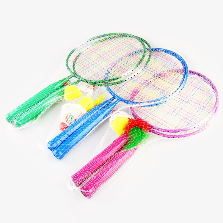 LXY-N341 Kids Toy Alloy Badminton Racquet Set