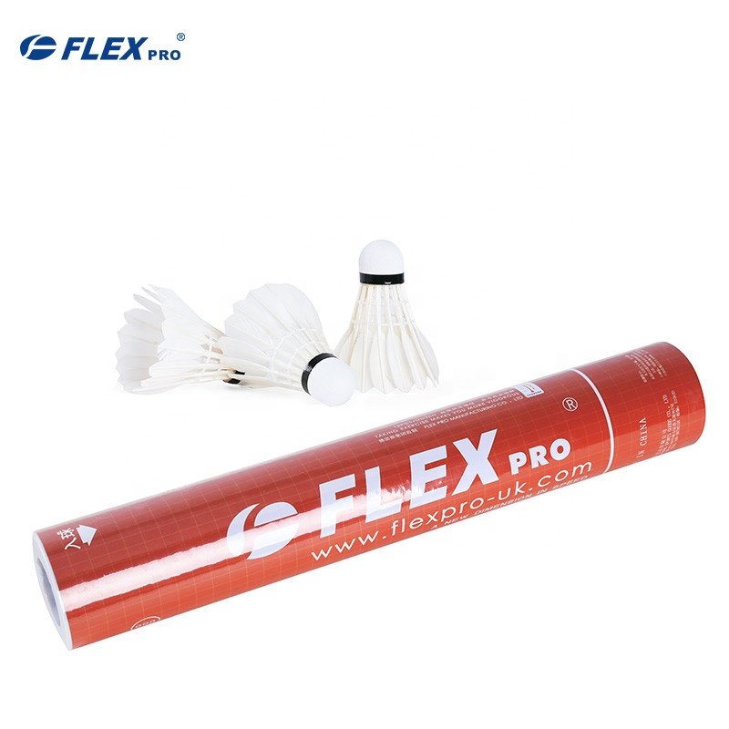 Hot Sale FLEXPRO FB-998 Badminton shuttlecock Duck Feather Shuttlecock oem shuttlecock