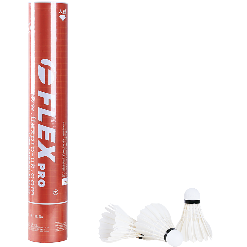 Hot Sale FLEXPRO FB-998 Badminton shuttlecock Duck Feather Shuttlecock oem shuttlecock