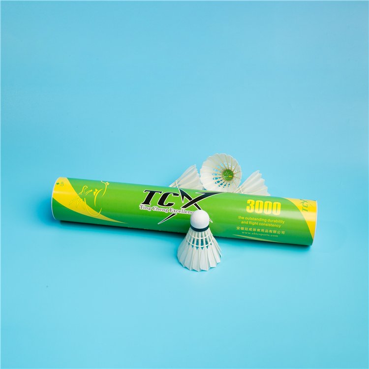 TCX3000 Professional Customized Training Badminton Shuttlecock Durable Water Duck Feather Shuttlecock