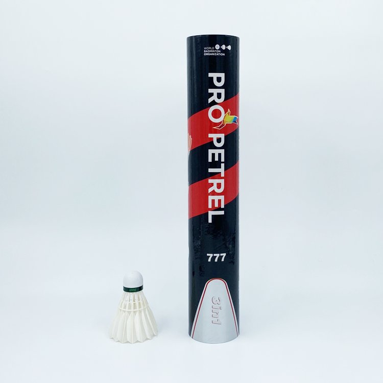 Pro Petrel 777 3-in-1 Duck Feather Shuttlecock Professional Training Badminton Equipment