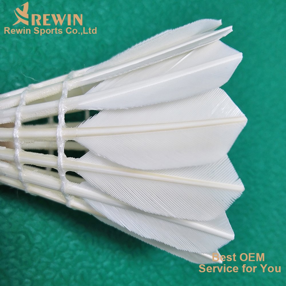 Most Popular Durable Goose Feather Shuttlecock in Korea