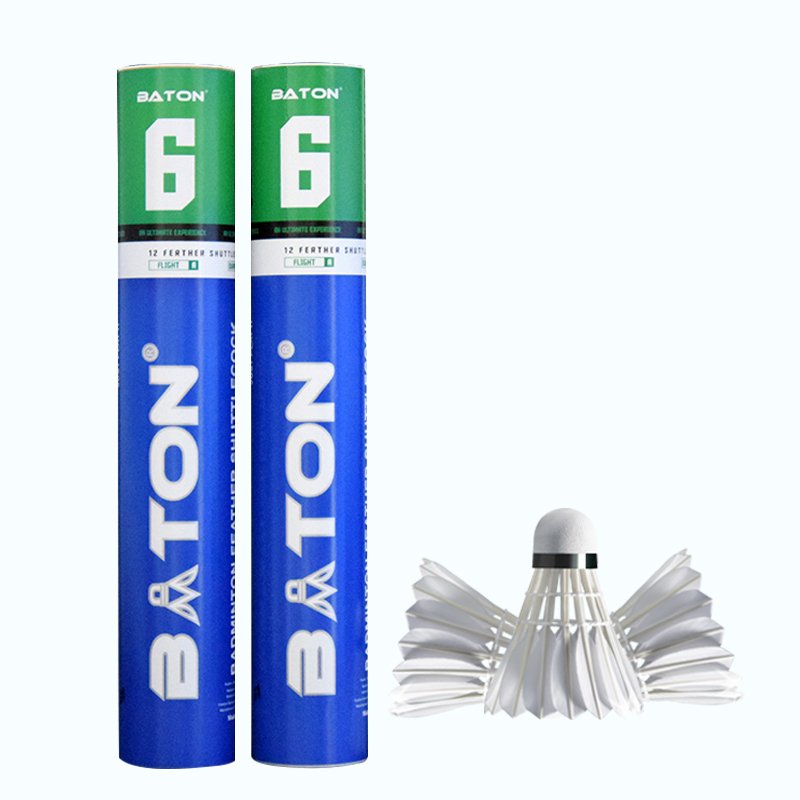 Most durable goose feather competition training badminton youhe s100 shuttlecock