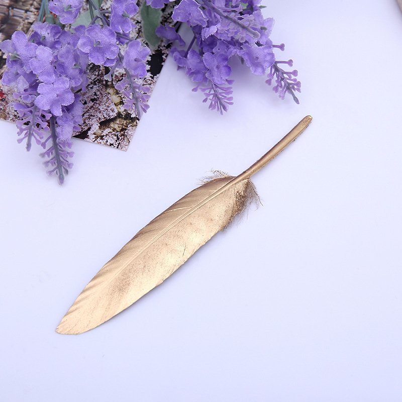 Wholesale Fluffy Goose Feather Tips for Crafts DIY Plume Goose Feathers for White Wedding Decorative Feathers