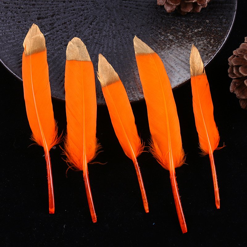 Wholesale Fluffy Goose Feather Tips for Crafts DIY Plume Goose Feathers for White Wedding Decorative Feathers