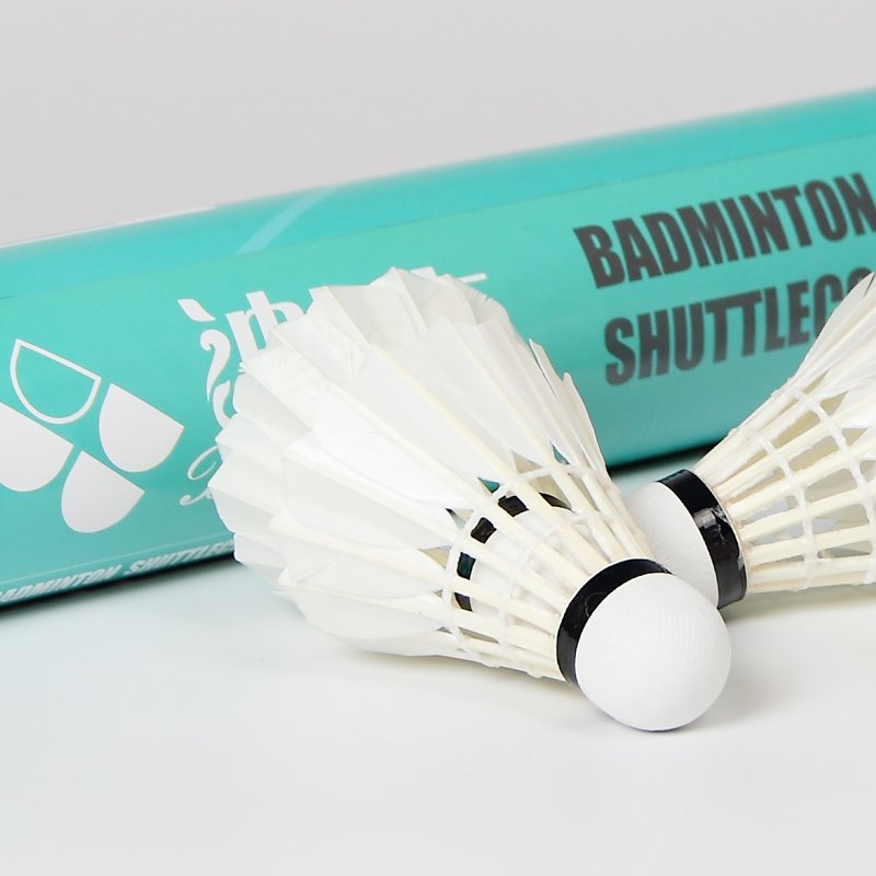 Custom Customized Goose Feather 76 77 Aeroplane Supplier Balls Shuttles Ball Duck Packaging Professionals Shuttlecock Badminton