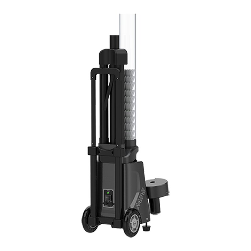 Convenient app-controlled smart mini badminton training serving machine shuttlecock feeder